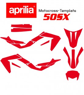 motocross template for aprilia 50sx sx50 on mototemplate.com