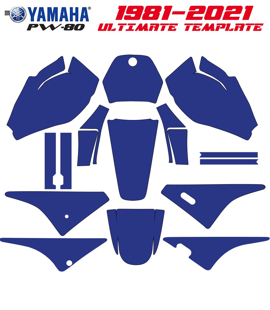 ULTIMATE MOTOCROSS TEMPLATE for pw80 dirt bikes on mototemplate.com