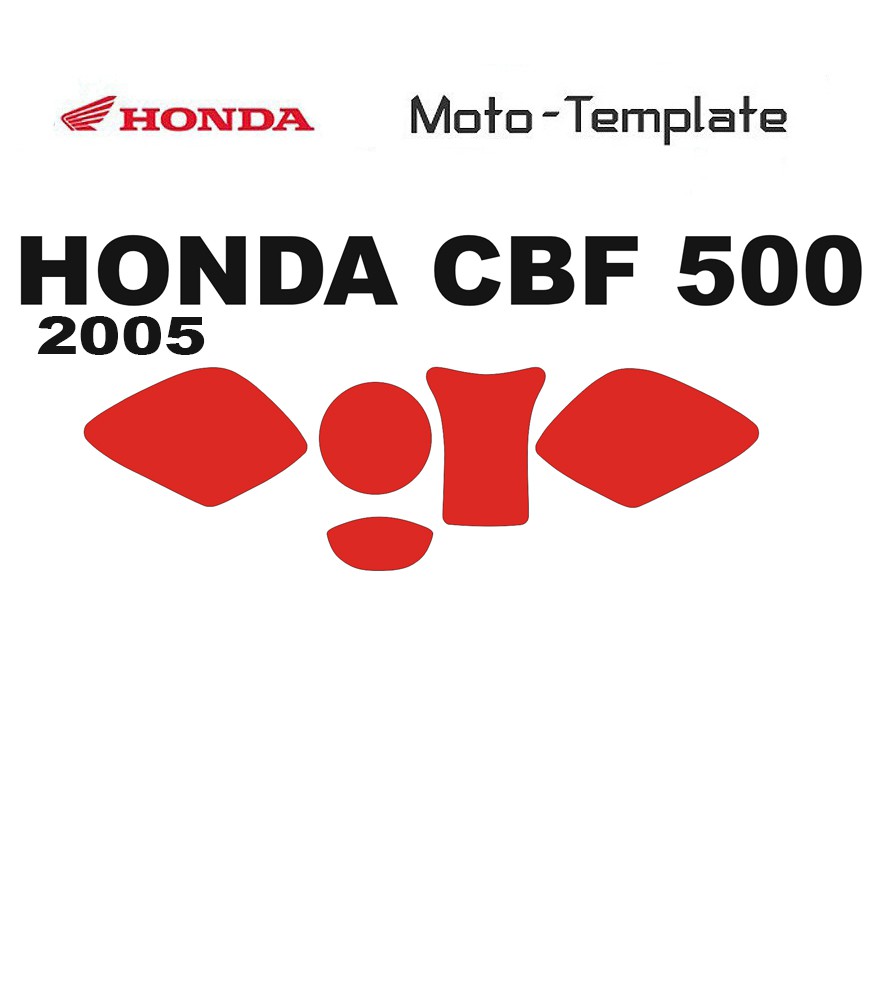 HONDA CB 500 VECTEUR TEMPLATE de 2005 sur mototemplate