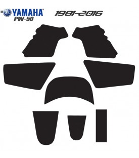 Vecteur motocross template pour PW50 yamaha sur mototemplate.com